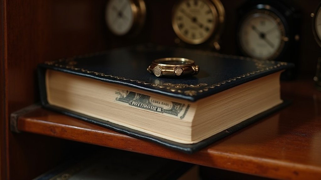 concealed storage for valuables