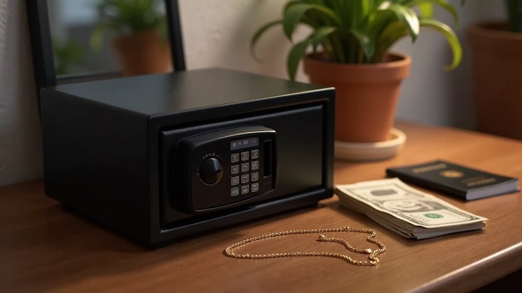 secure storage for valuables